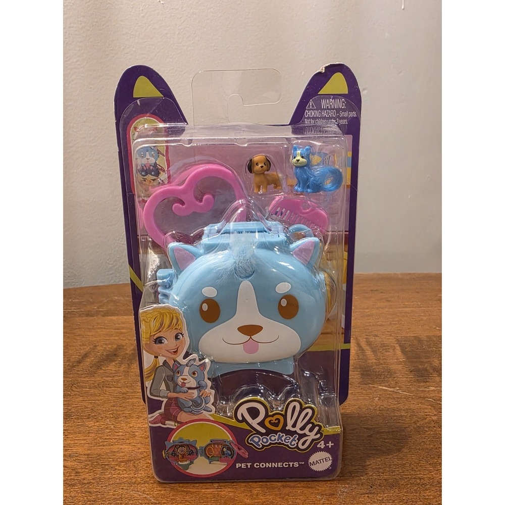 Polly Pocket Pet Connects Dog at a Dog Show Micro 2 inch Playset New Sealed